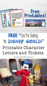 You Re Going To Disneyland Printable